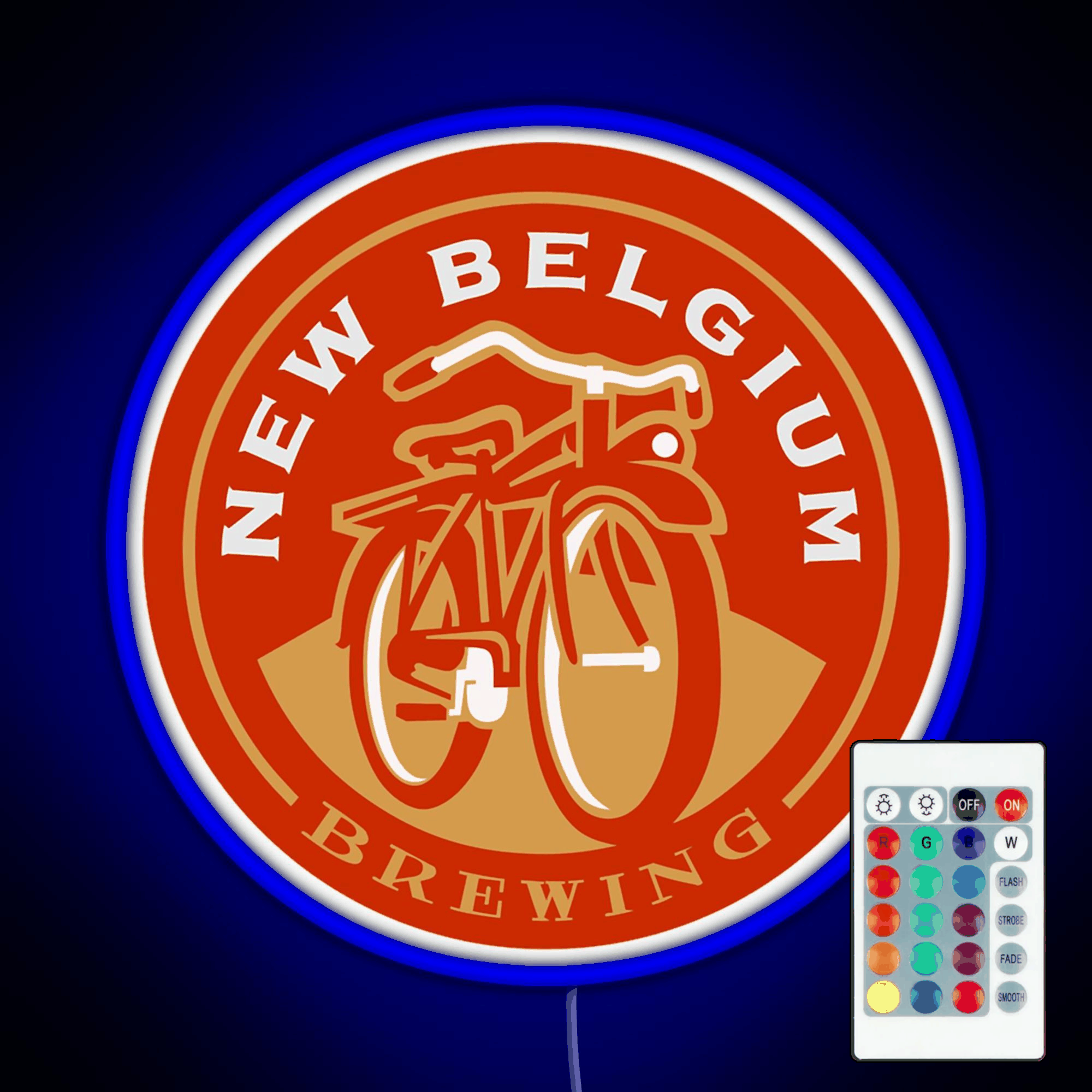 New Belgium Brewing Rgb Led Neon Sign Pop Wall Art