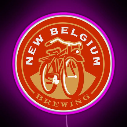 New Belgium Brewing Rgb Led Neon Sign Pop Wall Art - Shineneon