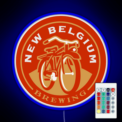 New Belgium Brewing Rgb Led Neon Sign Pop Wall Art Art Neon Sign