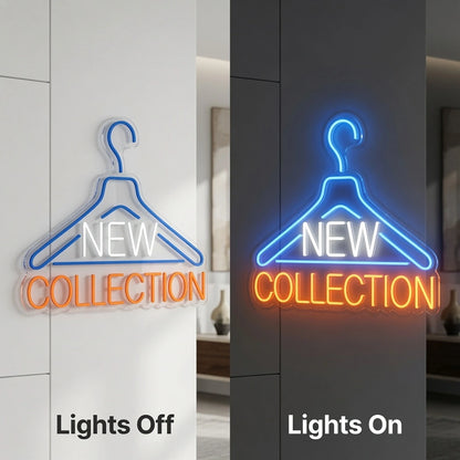 New Collection LED Neon Sign - 06 Day Night Comparison