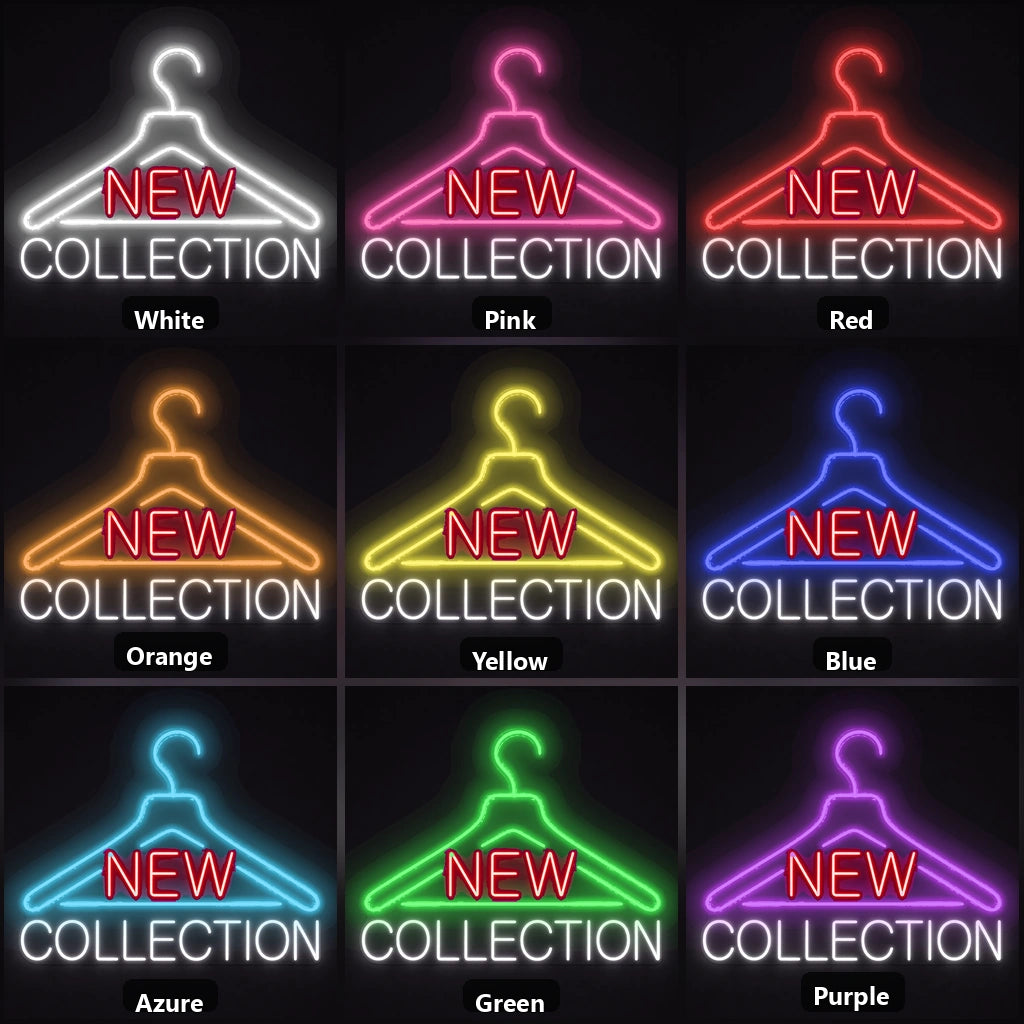 New Collection LED Neon Sign Garage Man Cave Neon Sign color grid
