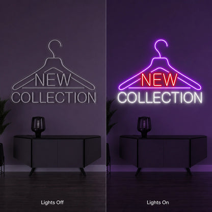 New Collection LED Neon Sign Garage Man Cave Neon Sign day and night comparison