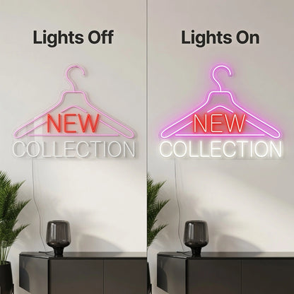 New Collection LED Neon Sign Home Wall Art - 06 Day Night Comparison