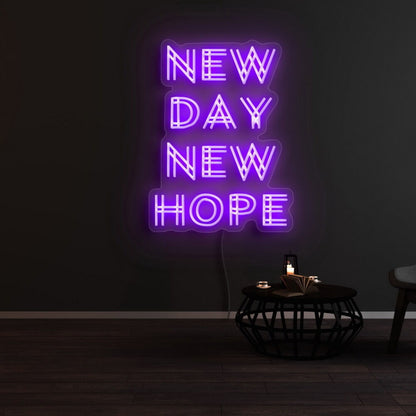 New Day New Hope Led Neon Sign | Shineneon