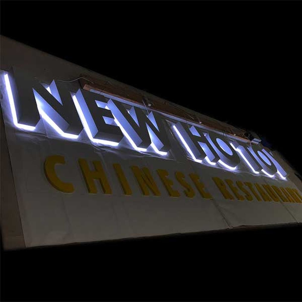 New Hotor 3D Backlit Channel Letters Led Light Sign - Shineneon