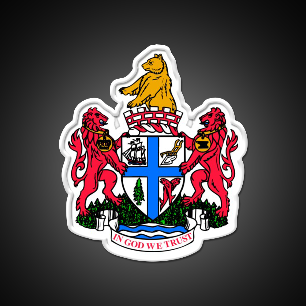 New Westminster Coat Of Arms Asian Cultural Led Neon Sign Rgb Color - LED neon sign view 11