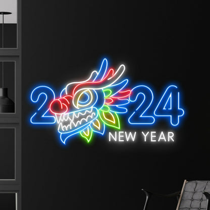 New Year Celebration Room Wall Sign Christmas Neon Decor | Shineneon