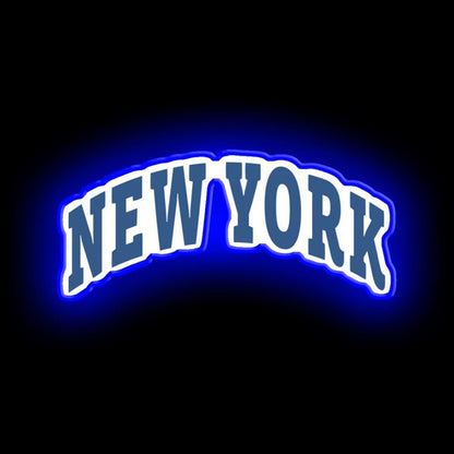 New York Capital Neon Sign