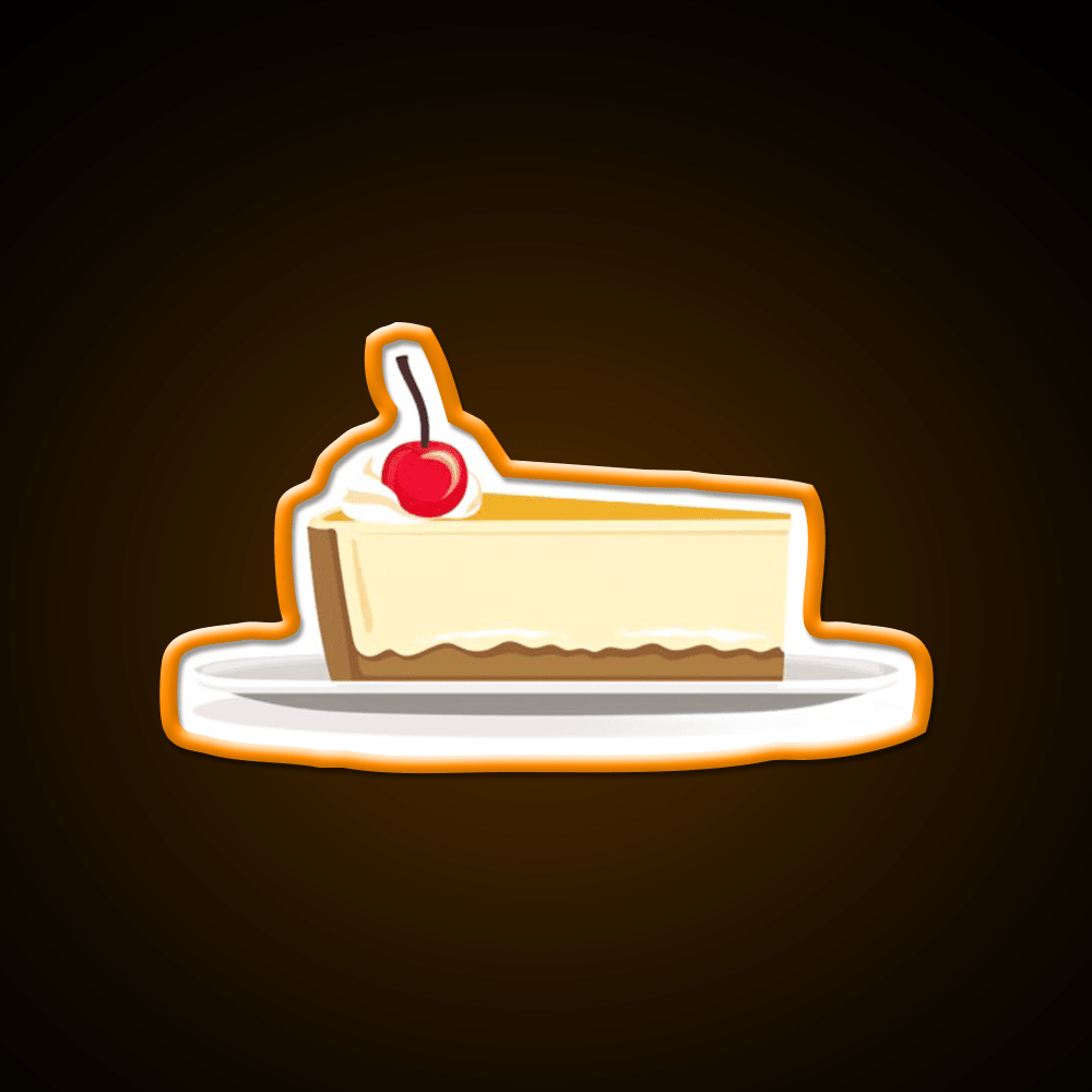 New York Cheesecake Snack Food Led Neon Sign Rgb Color - Shineneon