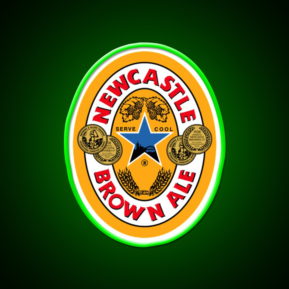 Newcastle Brown Ale Beer Classic Beer Bar Decor Led Neon Sign Rgb Color - LED neon sign view 8