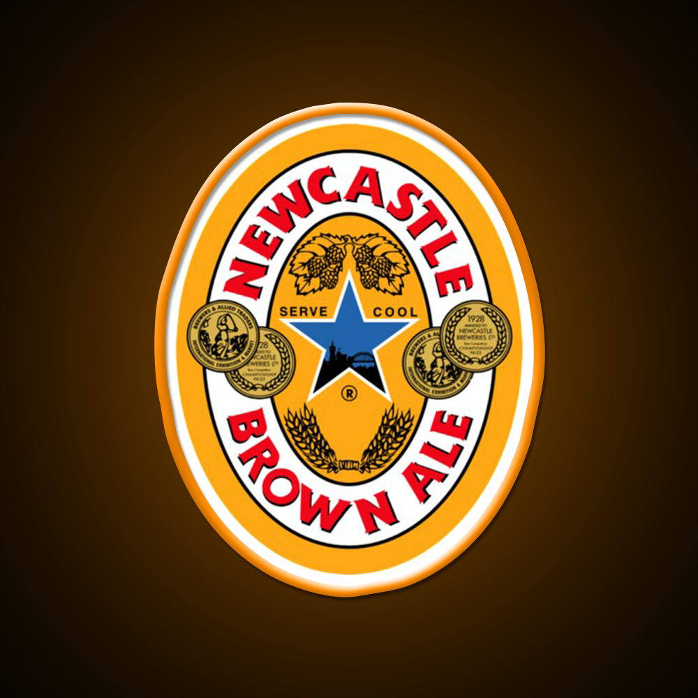 Newcastle Brown Ale Beer Classic Beer Bar Decor Led Neon Sign Rgb Color - LED neon sign view 6