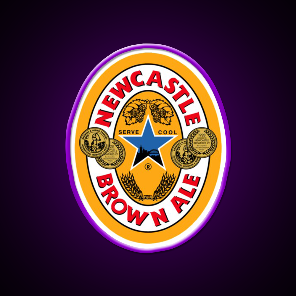 Newcastle Brown Ale Beer Classic Beer Bar Decor Led Neon Sign Rgb Color - LED neon sign view 9