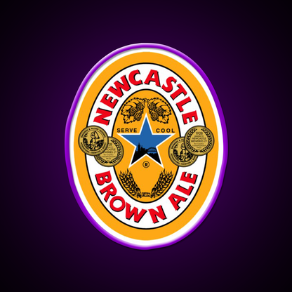 Newcastle Brown Ale Beer Classic Beer Bar Decor Led Neon Sign Rgb Color - LED neon sign view 9