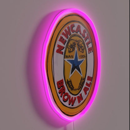 Newcastle Brown Ale Pop Rgb Led Neon Sign - Shineneon