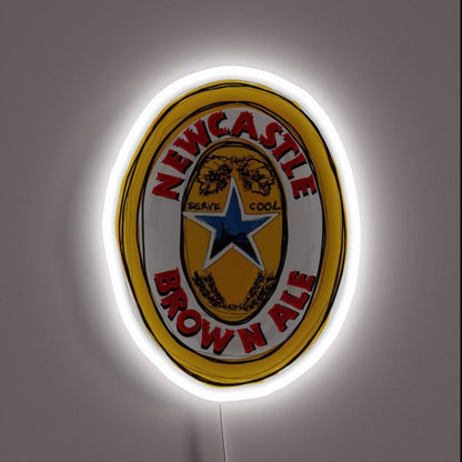 Newcastle Brown Ale Pop Rgb Led Neon Sign - Shineneon
