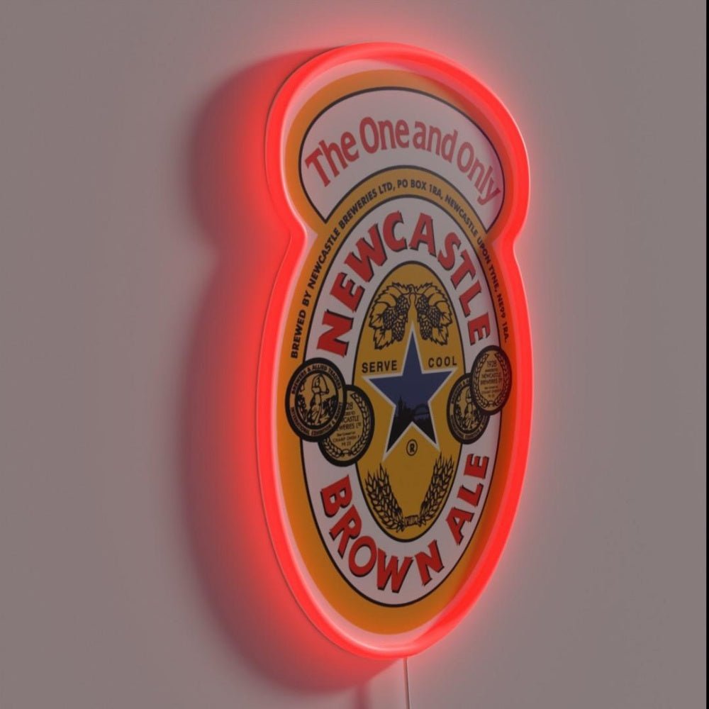 Newcastle Brown Ale Rgb Led Neon Sign - Shineneon