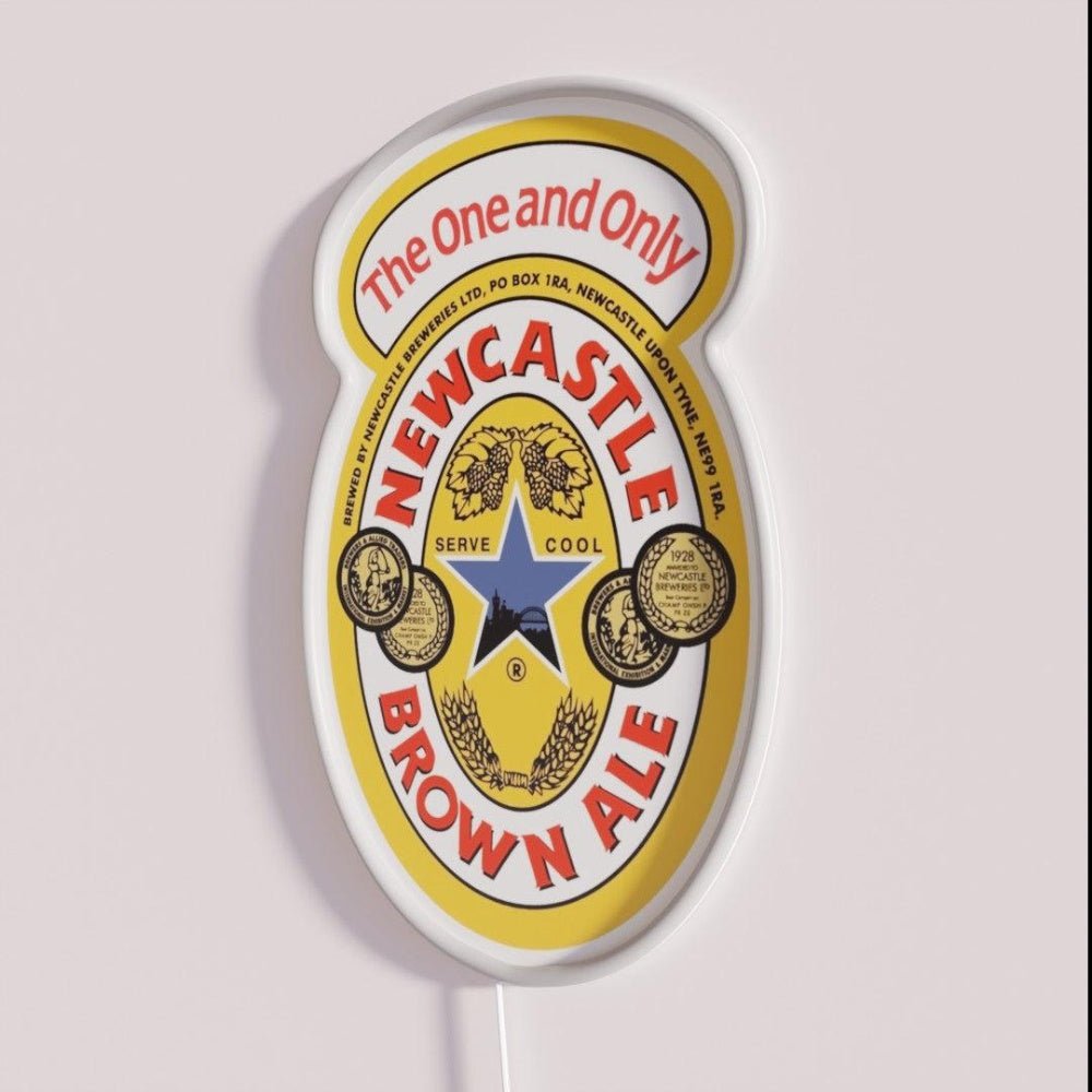 Newcastle Brown Ale Rgb Led Neon Sign - Shineneon