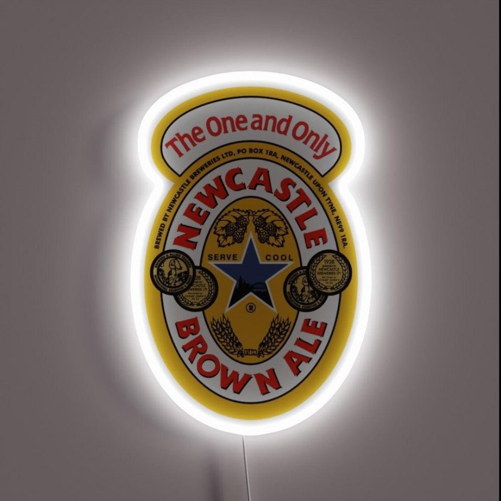 Newcastle Brown Ale Rgb Led Neon Sign - Shineneon