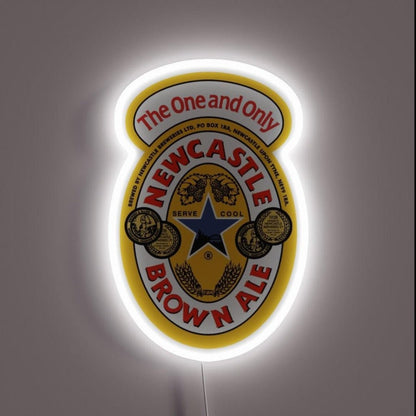 Newcastle Brown Ale Rgb Led Neon Sign - Shineneon