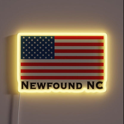 Newfound North Carolina Usa Rgb Led Neon Sign - Shineneon