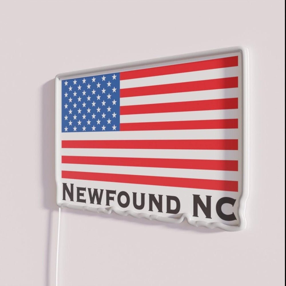 Newfound North Carolina Usa Rgb Led Neon Sign - Shineneon