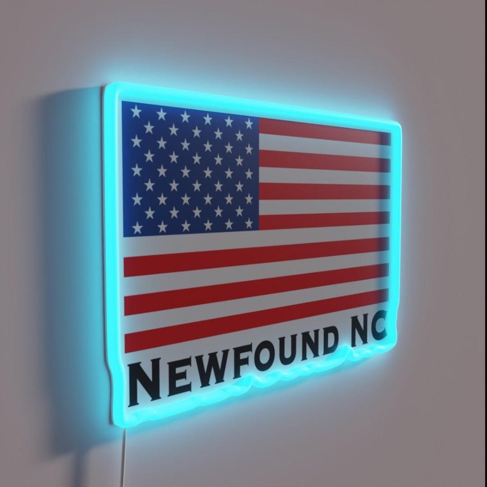 Newfound North Carolina Usa Rgb Led Neon Sign - Shineneon