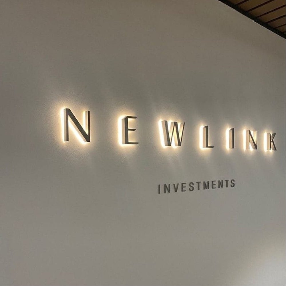Newlink 3D Backlit Channel Letters Led Light Sign - Shineneon