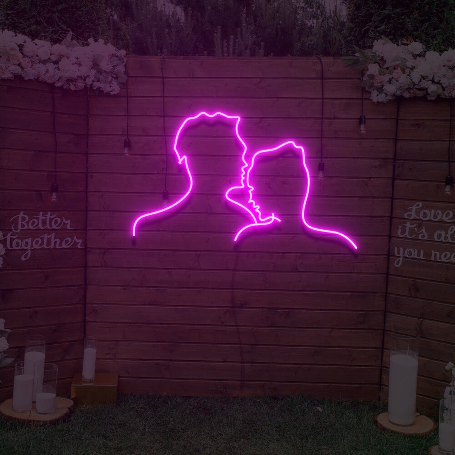 Newlyweds Led Neon Sign For Home Party | Shineneon