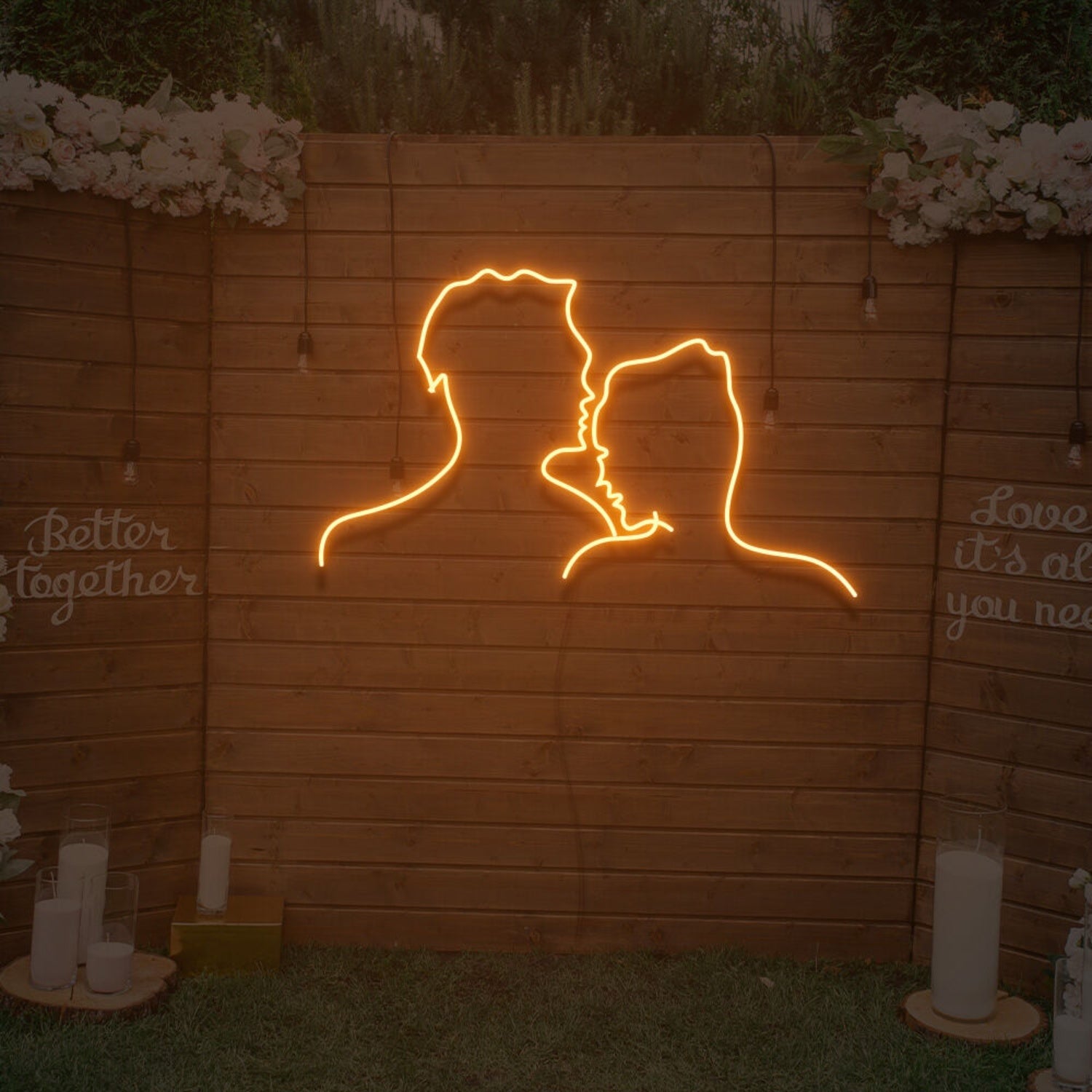 Newlyweds Led Neon Sign For Home Party | Shineneon