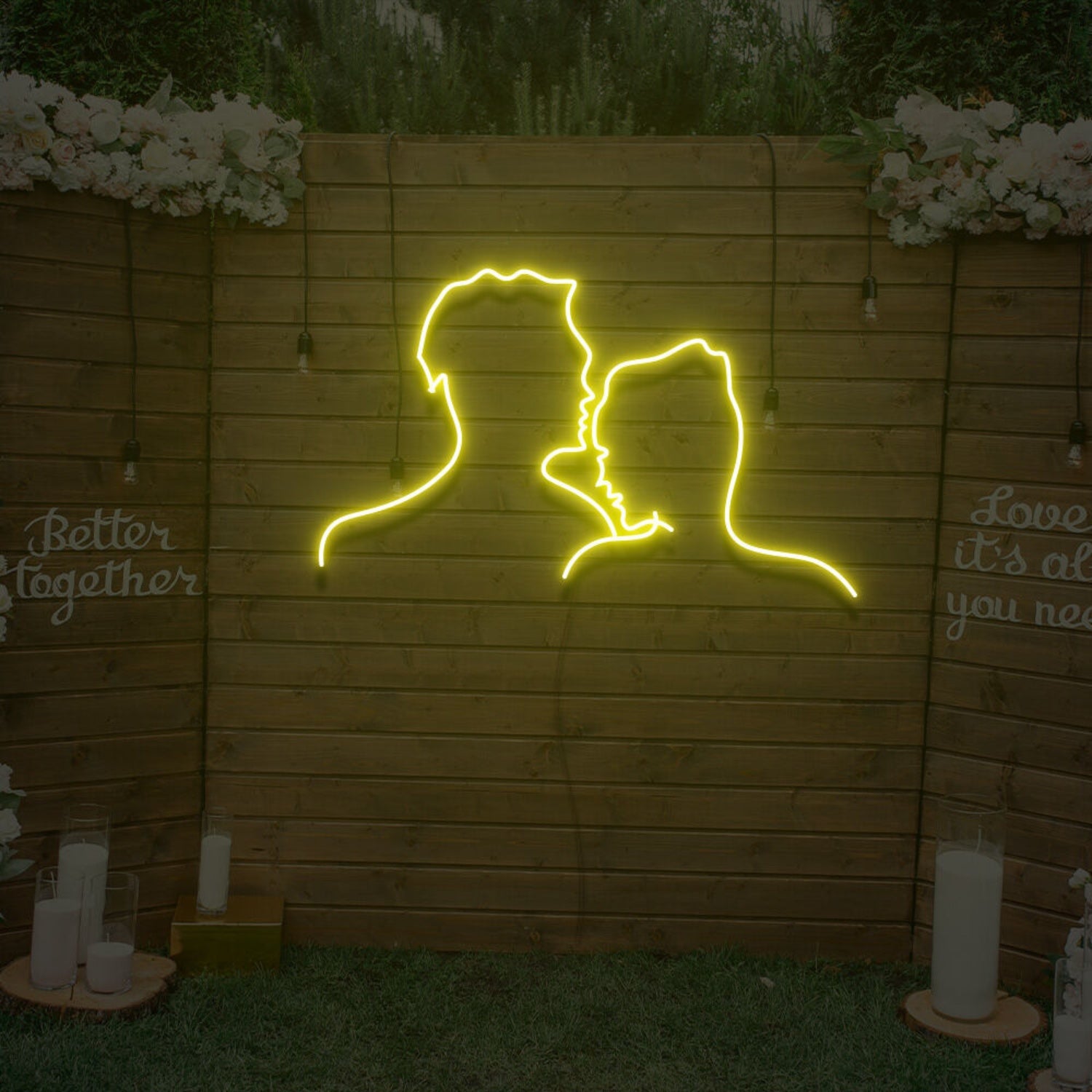 Newlyweds Led Neon Sign For Home Party | Shineneon