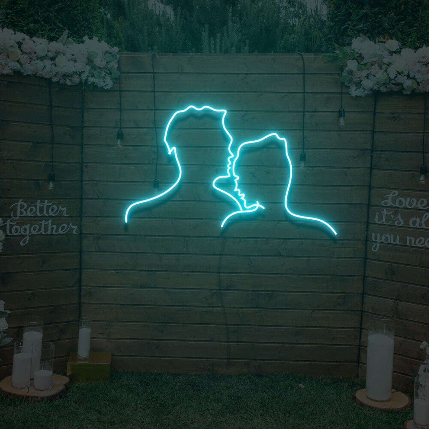 Newlyweds Led Neon Sign For Home Party | Shineneon