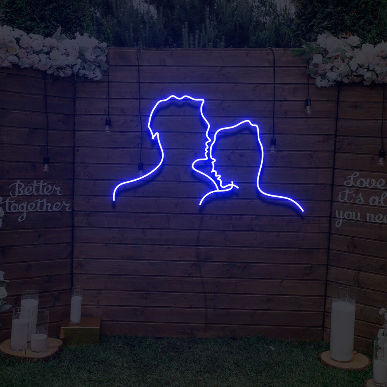 Newlyweds Led Neon Sign For Home Party | Shineneon