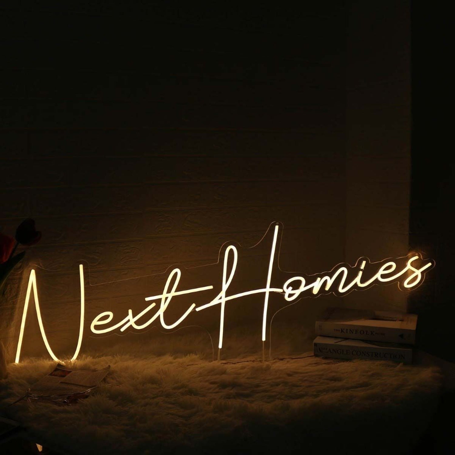 Next Homies Yellow Led Neon Sign | Shineneon