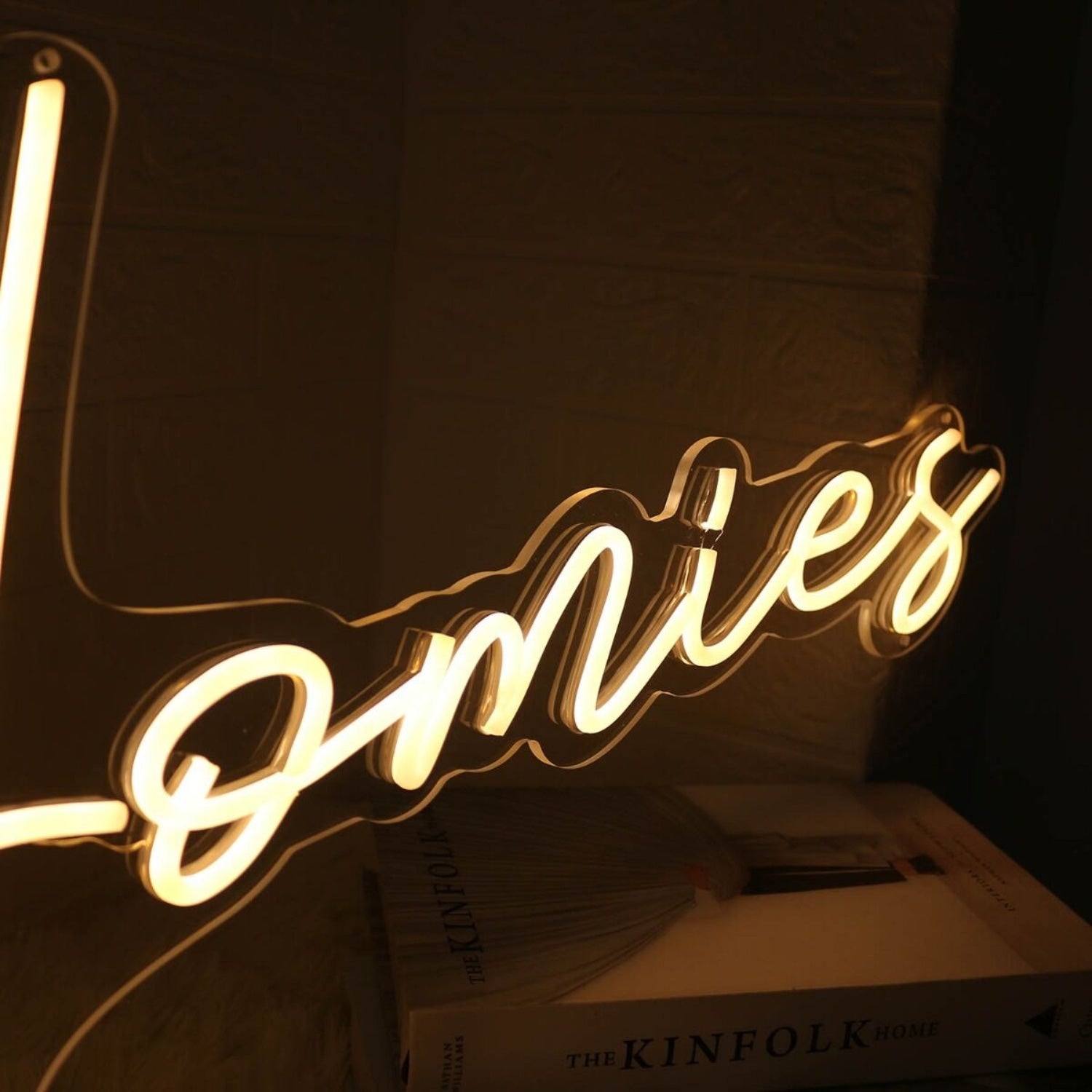Next Homies Yellow Led Neon Sign | Shineneon