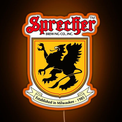 Ngenteni Sprecher Brewery Tresnoku Rgb Led Neon Sign Pop Wall Art - Shineneon