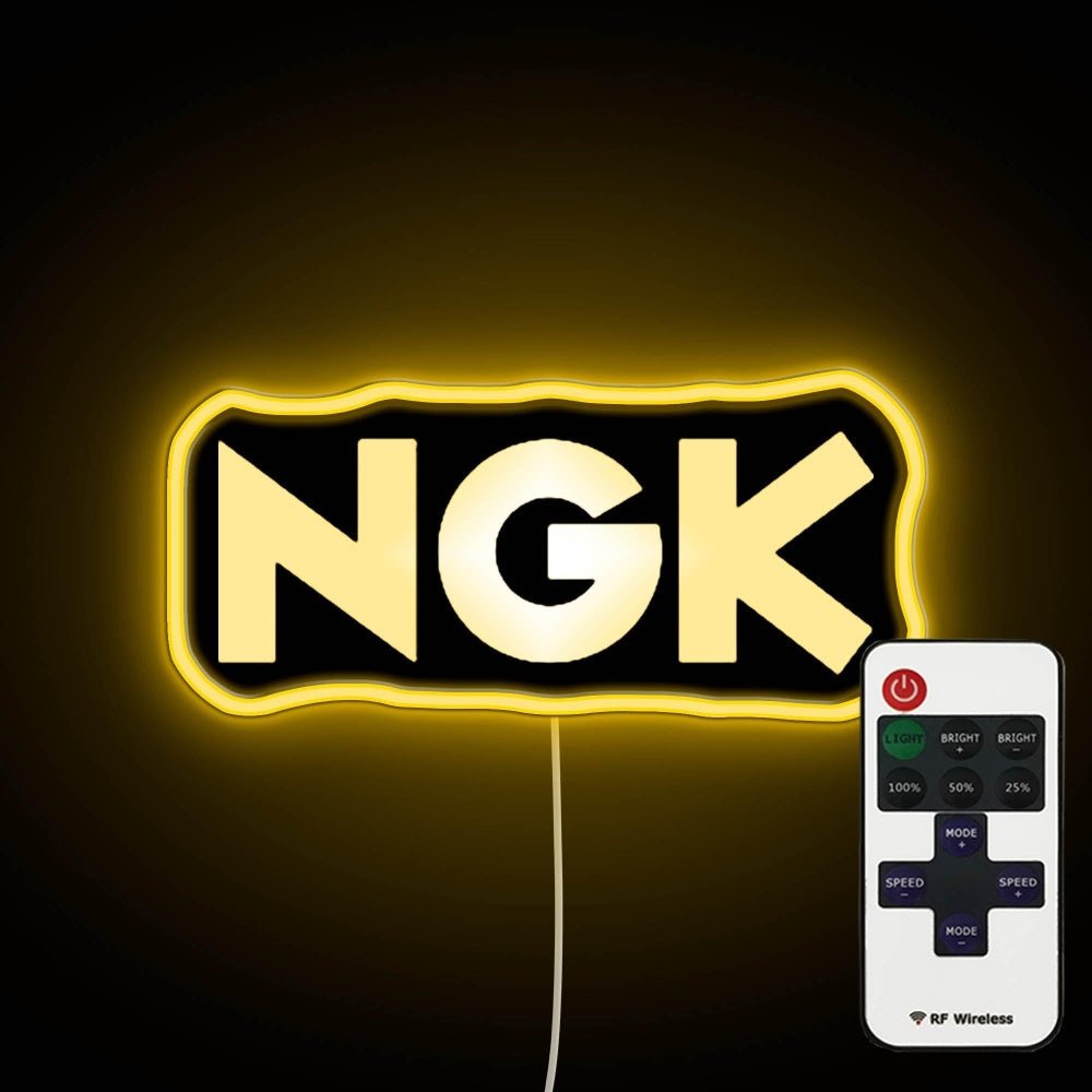 Ngk Spark Plugs Logo Neon Sign - Shineneon