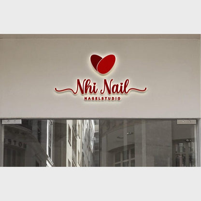 Nhi Nail Studio 3D Backlit Channel Letters Led Light Sign - Shineneon