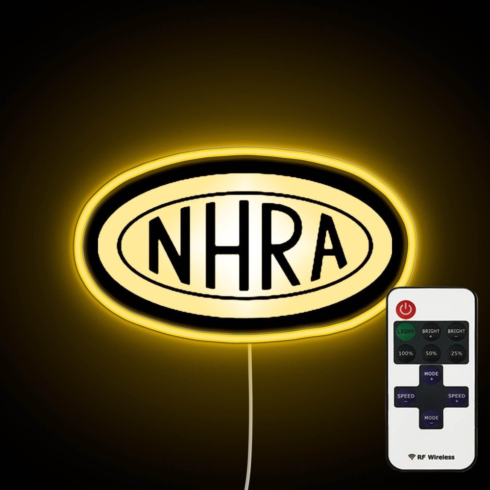Nhra Logo Neon Sign - Shineneon
