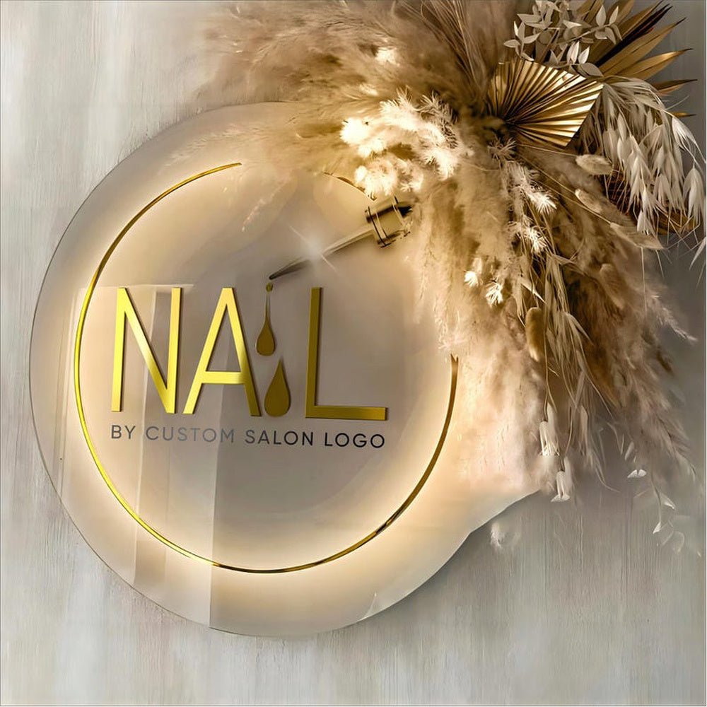 Nial Slaon Logo Acrylic Business Logo Sign - Shineneon