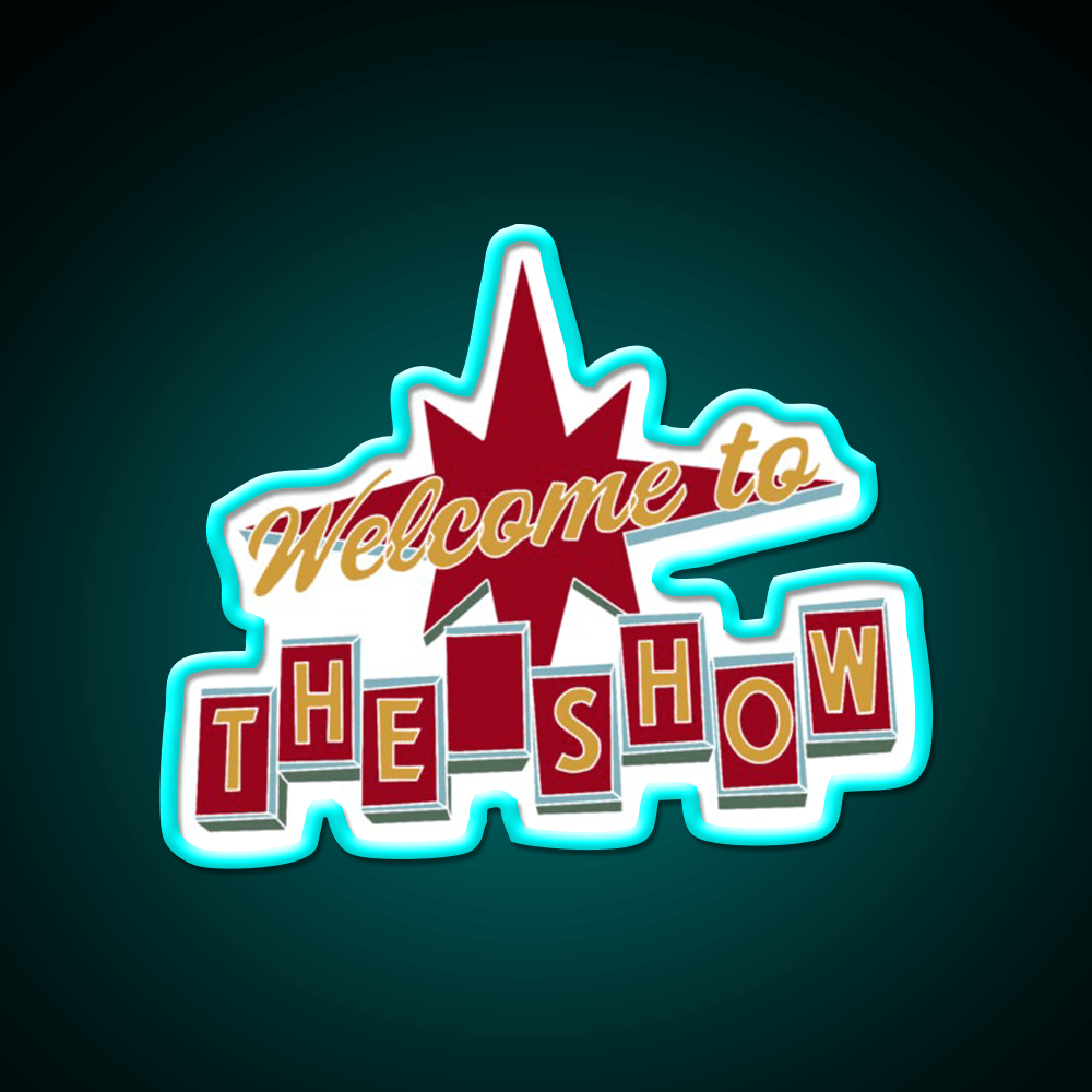 Niall Welcome To The Show Welcome Led Neon Sign Open Sign Rgb Color - Shineneon