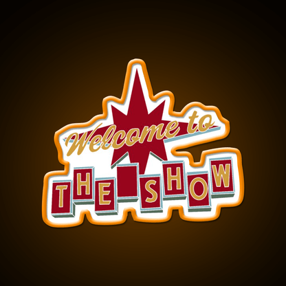 Niall Welcome To The Show Welcome Led Neon Sign Open Sign Rgb Color - Shineneon