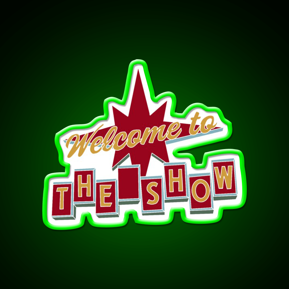 Niall Welcome To The Show Welcome Led Neon Sign Open Sign Rgb Color - Shineneon
