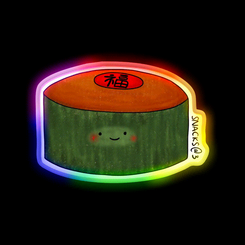 Niangao Led Neon Sign Chinese Food Rgb Color