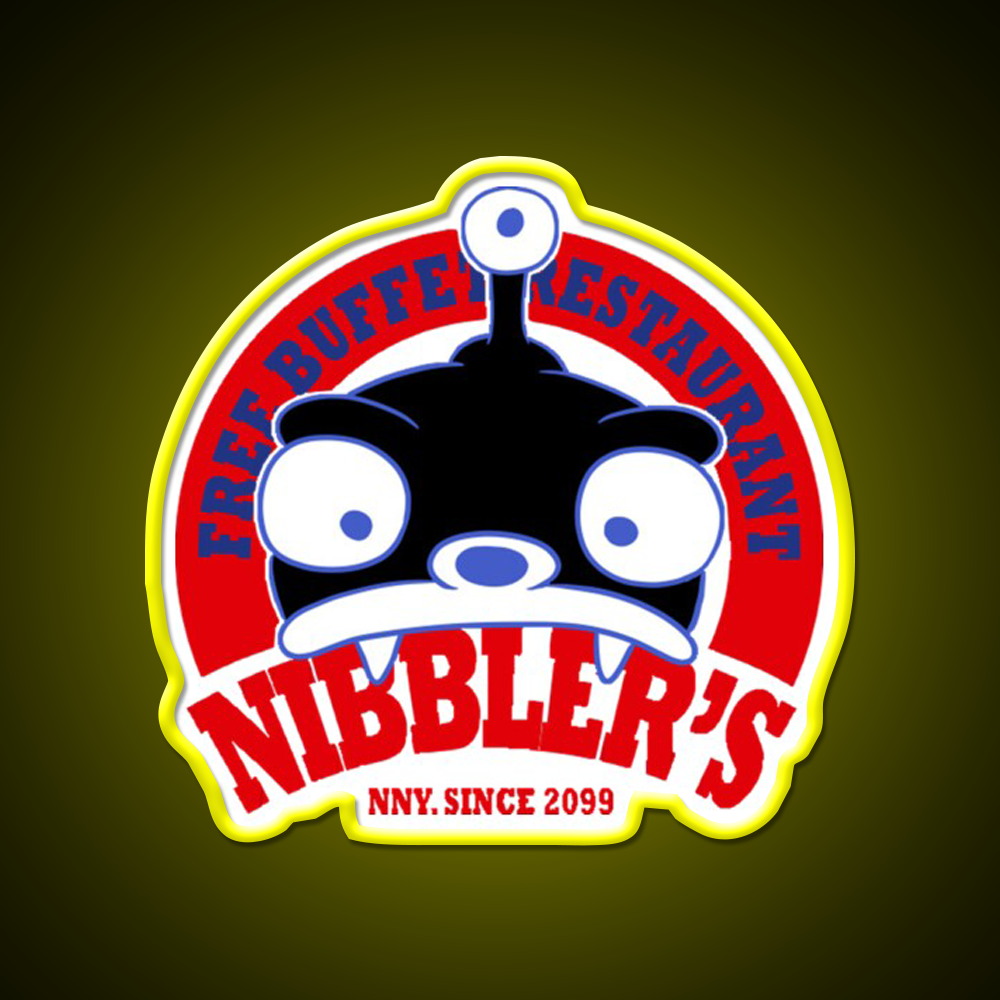 Nibblers Free Buffet Restaurant Beer Bar Decor Led Neon Sign Rgb Color - LED neon sign view 7