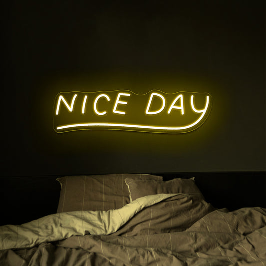 Nice Day Led Neon Signs For Home Decor