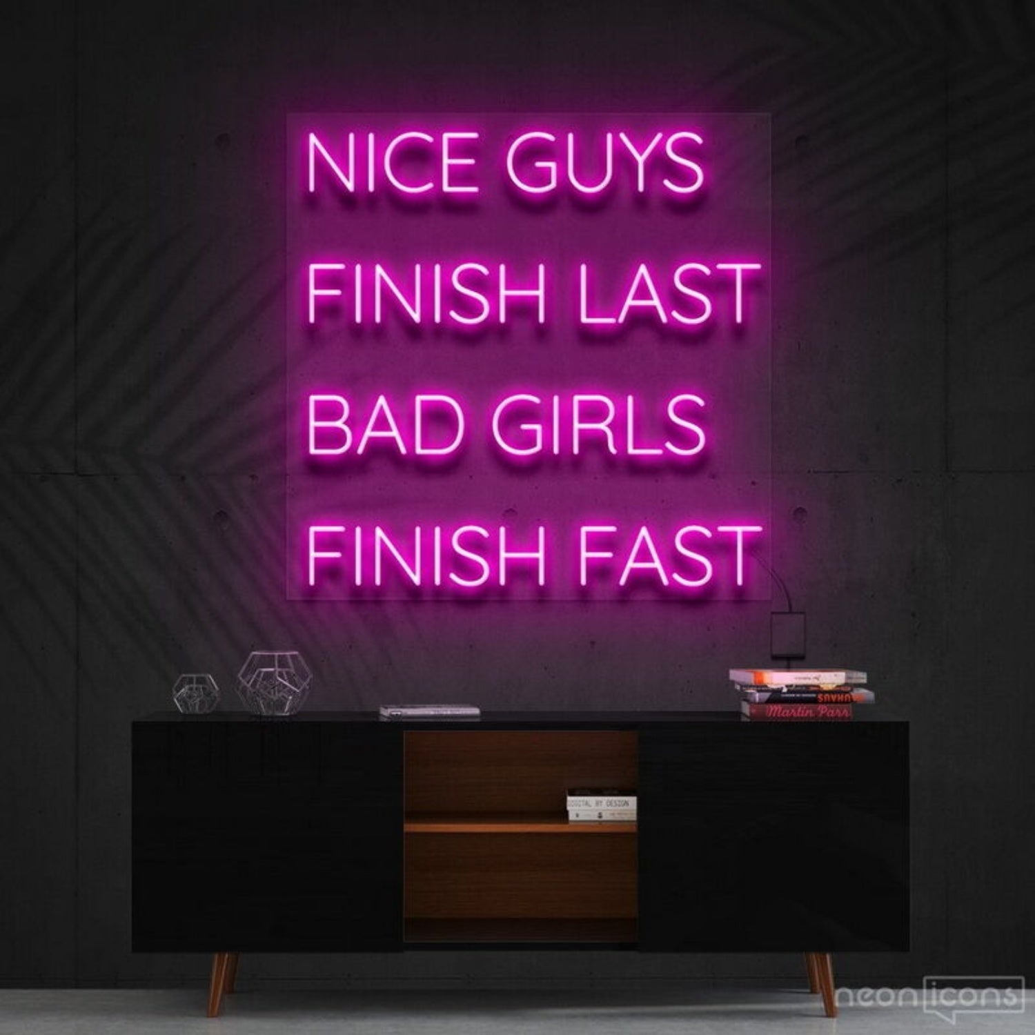 Nice Guys Finish Last Led Neon Sign For Bold Statements | Shineneon