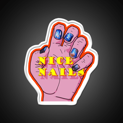 Nice Nail Salon Led Neon Sign Rgb Color - Shineneon