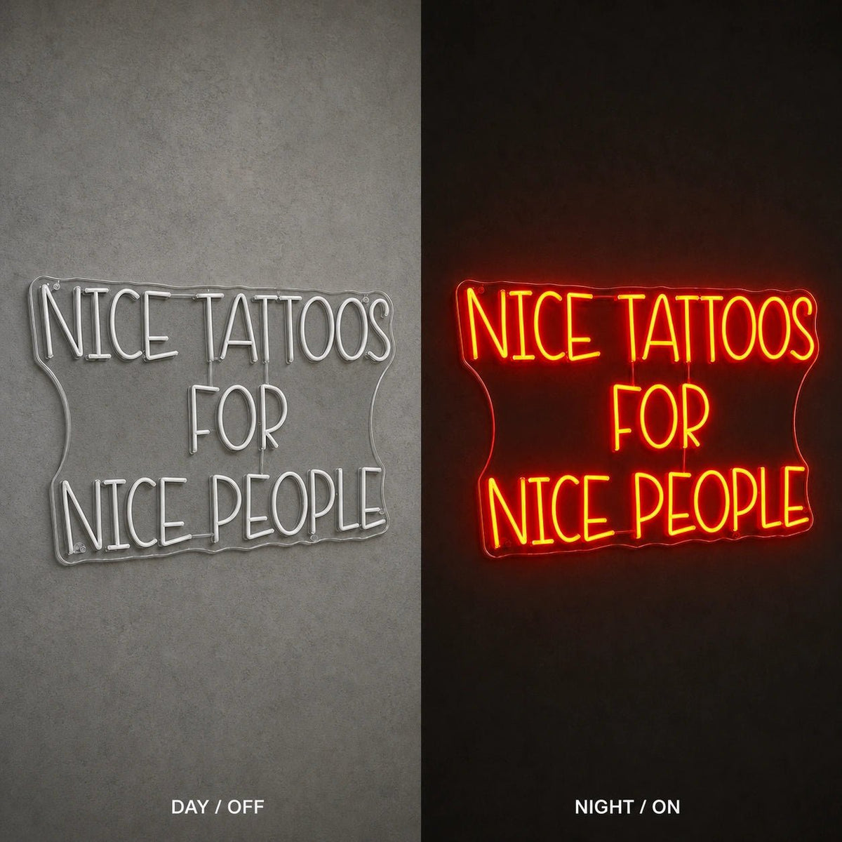 Nice Tattoos For People LED Neon Sign - Shineneon