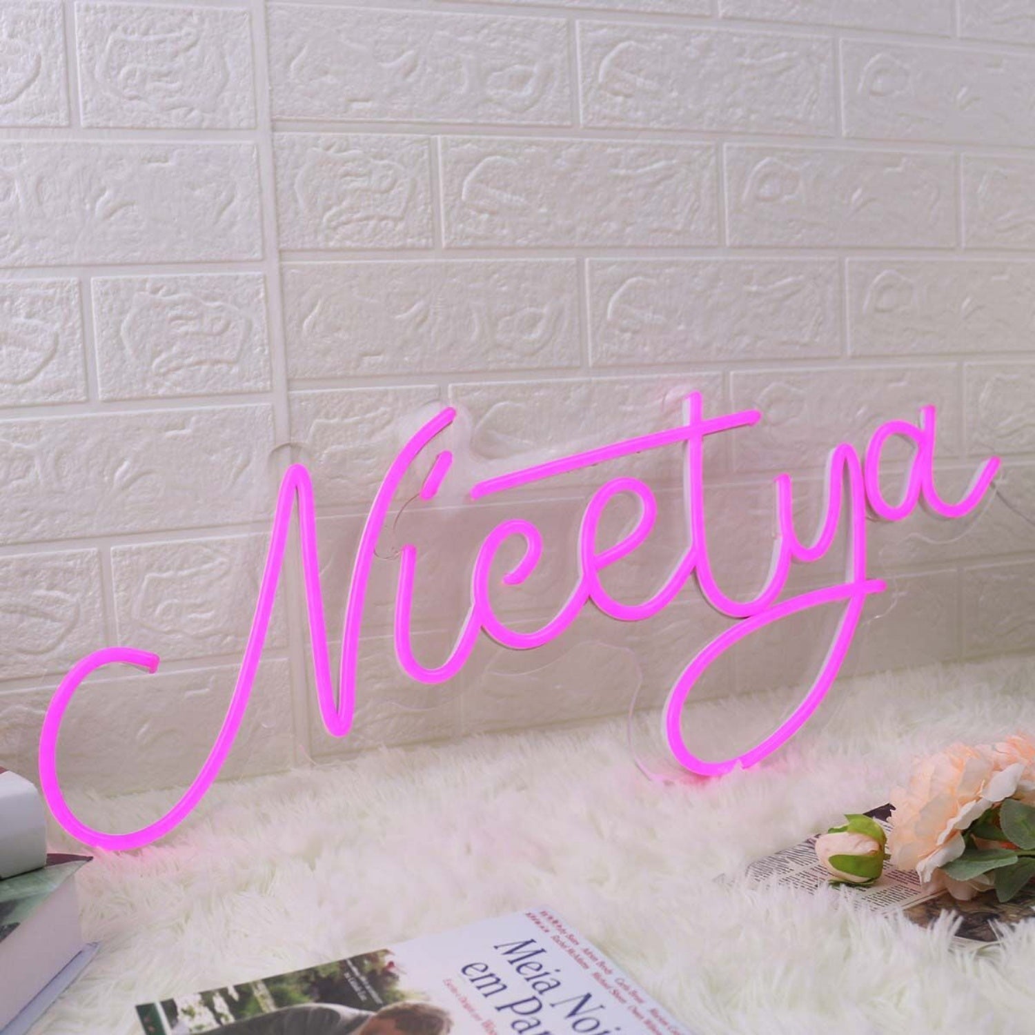 Nicetya Pink Custom Led Neon Sign - Shineneon