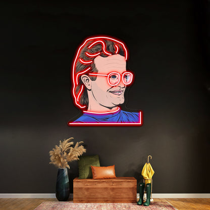 Nick Miller Time Chasers Artwork Neon Sign Led